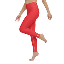 Everyday Comfort: Women's Solid Color Yoga Pants Leggings - Scarlet Exclusive Leggings Solid Color Tights Womens
