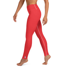 Everyday Comfort: Women's Solid Color Yoga Pants Leggings - Scarlet Exclusive Leggings Solid Color Tights Womens