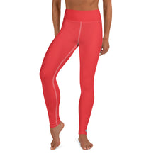 Everyday Comfort: Women's Solid Color Yoga Pants Leggings - Scarlet Exclusive Leggings Solid Color Tights Womens