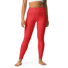 Everyday Comfort: Women's Solid Color Yoga Pants Leggings - Scarlet Exclusive Leggings Solid Color Tights Womens