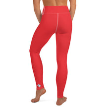 Everyday Comfort: Women's Solid Color Yoga Pants Leggings - Scarlet Exclusive Leggings Solid Color Tights Womens