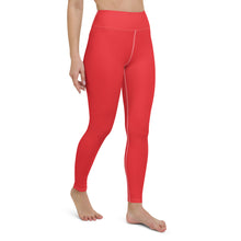 Everyday Comfort: Women's Solid Color Yoga Pants Leggings - Scarlet Exclusive Leggings Solid Color Tights Womens