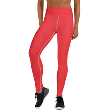 Everyday Comfort: Women's Solid Color Yoga Pants Leggings - Scarlet Exclusive Leggings Solid Color Tights Womens