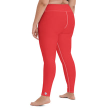 Everyday Comfort: Women's Solid Color Yoga Pants Leggings - Scarlet Exclusive Leggings Solid Color Tights Womens
