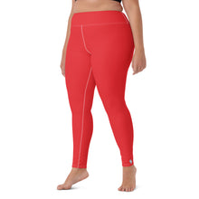 Everyday Comfort: Women's Solid Color Yoga Pants Leggings - Scarlet Exclusive Leggings Solid Color Tights Womens