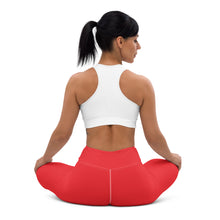 Everyday Comfort: Women's Solid Color Yoga Pants Leggings - Scarlet Exclusive Leggings Solid Color Tights Womens