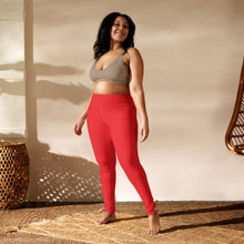 Everyday Comfort: Women's Solid Color Yoga Pants Leggings - Scarlet Exclusive Leggings Solid Color Tights Womens