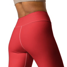 Everyday Comfort: Women's Solid Color Yoga Pants Leggings - Scarlet Exclusive Leggings Solid Color Tights Womens