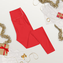 Everyday Comfort: Women's Solid Color Yoga Pants Leggings - Scarlet Exclusive Leggings Solid Color Tights Womens