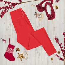 Everyday Comfort: Women's Solid Color Yoga Pants Leggings - Scarlet Exclusive Leggings Solid Color Tights Womens