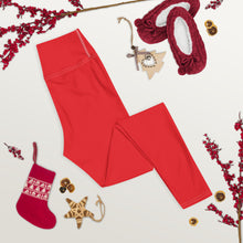 Everyday Comfort: Women's Solid Color Yoga Pants Leggings - Scarlet Exclusive Leggings Solid Color Tights Womens
