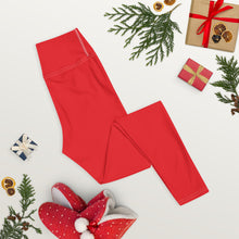 Everyday Comfort: Women's Solid Color Yoga Pants Leggings - Scarlet Exclusive Leggings Solid Color Tights Womens