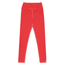 Everyday Comfort: Women's Solid Color Yoga Pants Leggings - Scarlet Exclusive Leggings Solid Color Tights Womens