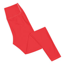 Everyday Comfort: Women's Solid Color Yoga Pants Leggings - Scarlet Exclusive Leggings Solid Color Tights Womens