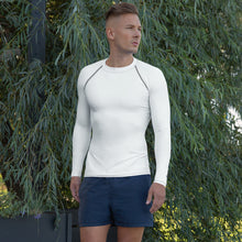 Everyday Cool: Solid Color Rash Guard for Men - Snow Exclusive Long Sleeve Mens Rash Guard Solid Color Swimwear