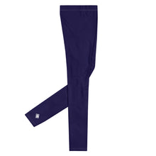 Everyday Essentials: Solid Color Leggings for Him - Midnight Blue Exclusive Leggings Mens Pants Solid Color trousers