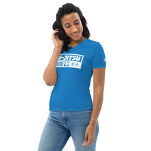 Exclusive Women's Jiu-Jitsu Rash Guard - Short Sleeve Fit for Active Athletes - Azul