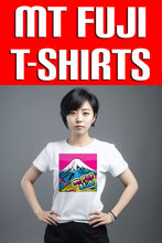 Express Your Style with Mt Fuji Pop Art Women's V-Neck T-Shirts - Vibrant and Unique Designs 002 Athleisure Cotton Exclusive Fujisan Mt Fuji Tees V-neck Womens
