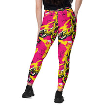 Fashionable Functionality: Women's Golden Chains 001 Mile After Mile Running Leggings with Pockets Exclusive Leggings Running Tights Womens