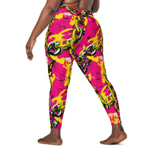 Fashionable Functionality: Women's Golden Chains 001 Mile After Mile Running Leggings with Pockets Exclusive Leggings Running Tights Womens