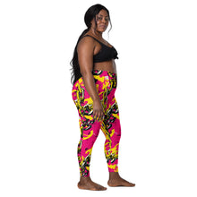 Fashionable Functionality: Women's Golden Chains 001 Mile After Mile Running Leggings with Pockets Exclusive Leggings Running Tights Womens