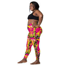 Fashionable Functionality: Women's Golden Chains 001 Mile After Mile Running Leggings with Pockets Exclusive Leggings Running Tights Womens