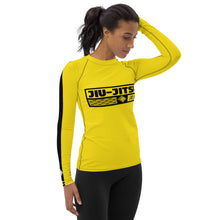 Fierce Femme Fatale: Women's Long Sleeve Kill Bill Bruce Lee BJJ Rash Guard - Jiu-Jitsu 028 Bruce Lee Exclusive Jiu-Jitsu Long Sleeve Rash Guard Womens