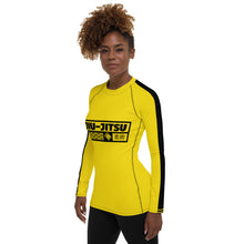 Fierce Femme Fatale: Women's Long Sleeve Kill Bill Bruce Lee BJJ Rash Guard - Jiu-Jitsu 028 Bruce Lee Exclusive Jiu-Jitsu Long Sleeve Rash Guard Womens