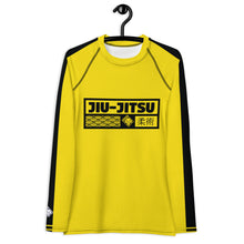 Fierce Femme Fatale: Women's Long Sleeve Kill Bill Bruce Lee BJJ Rash Guard - Jiu-Jitsu 028 Bruce Lee Exclusive Jiu-Jitsu Long Sleeve Rash Guard Womens