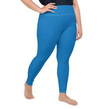 Flawless Fitness: Women's Plus Size Workout Leggings - Azul Exclusive Leggings Plus Size Solid Color Tights Womens