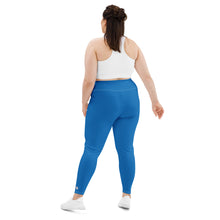 Flawless Fitness: Women's Plus Size Workout Leggings - Azul Exclusive Leggings Plus Size Solid Color Tights Womens