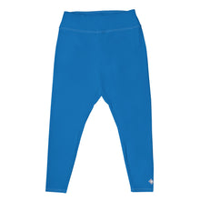 Flawless Fitness: Women's Plus Size Workout Leggings - Azul Exclusive Leggings Plus Size Solid Color Tights Womens