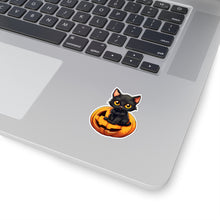 Get Creepy with Black Cat and Pumpkin Stickers for Halloween Black Cat Cat Cat Pumpkin Cats Fall Bestsellers Halloween Halloween Sticker Halloween Stickers Home & Living Kiss cut Magnets & Stickers Stickers