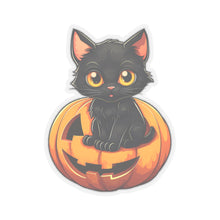 Get Creepy with Black Cat and Pumpkin Stickers for Halloween Black Cat Cat Cat Pumpkin Cats Fall Bestsellers Halloween Halloween Sticker Halloween Stickers Home & Living Kiss cut Magnets & Stickers Stickers