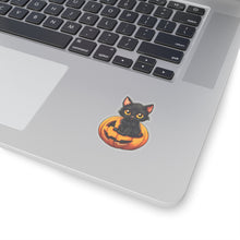 Get Creepy with Black Cat and Pumpkin Stickers for Halloween Black Cat Cat Cat Pumpkin Cats Fall Bestsellers Halloween Halloween Sticker Halloween Stickers Home & Living Kiss cut Magnets & Stickers Stickers