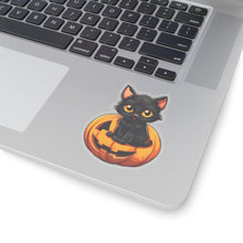 Get Creepy with Black Cat and Pumpkin Stickers for Halloween Black Cat Cat Cat Pumpkin Cats Fall Bestsellers Halloween Halloween Sticker Halloween Stickers Home & Living Kiss cut Magnets & Stickers Stickers