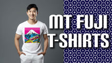 Get Noticed with Mt Fuji Pop Art Men's T-Shirts - Stand Out in Style 002 Athleisure Cotton Crew neck Exclusive Fujisan Mens Mt Fuji Regular fit Run Runner Running T-shirts Tees Train Runner