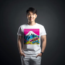 Get Noticed with Mt Fuji Pop Art Men's T-Shirts - Stand Out in Style 002 Athleisure Cotton Crew neck Exclusive Fujisan Mens Mt Fuji Regular fit Run Runner Running T-shirts Tees Train Runner