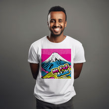 Get Noticed with Mt Fuji Pop Art Men's T-Shirts - Stand Out in Style 002 Athleisure Cotton Crew neck Exclusive Fujisan Mens Mt Fuji Regular fit Run Runner Running T-shirts Tees Train Runner