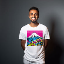 Get Noticed with Mt Fuji Pop Art Men's T-Shirts - Stand Out in Style 002 Athleisure Cotton Crew neck Exclusive Fujisan Mens Mt Fuji Regular fit Run Runner Running T-shirts Tees Train Runner