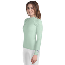 Girls Long Sleeve Rash Guard – Youth Sportswear in Classic Solids – Surf Crest Alt