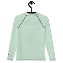 Girls Long Sleeve Rash Guard – Youth Sportswear in Classic Solids – Surf Crest Alt