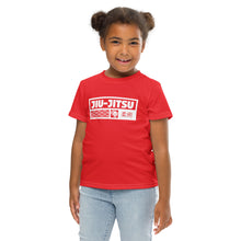 Girl's Short Sleeve Jiu-Jitsu Rash Guard: Active Wear Essential - Scarlet Exclusive Girls Jiu-Jitsu Kids Rash Guard Short Sleeve