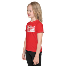 Girl's Short Sleeve Jiu-Jitsu Rash Guard: Active Wear Essential - Scarlet Exclusive Girls Jiu-Jitsu Kids Rash Guard Short Sleeve
