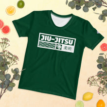 High-Performance Women's Jiu-Jitsu Rash Guard - Short Sleeve Comfort - Sherwood Forest