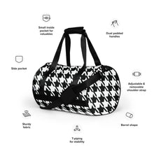 Houndstooth Gym Bag 002 Bag Exclusive Gym Houndstooth