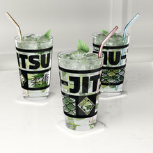 Jiu-Jitsu Spirit: Elevate Your Drink with Martial Arts-Inspired Pint Glass, 16oz Assembled in the USA Assembled in USA Dining Drink Drinks Exclusive Festive Glass Glassware Home Home & Living Jiu-Jitsu Kitchen Made in the USA Made in USA Seasonal Picks