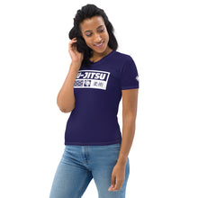 Jiu-Jitsu Women's Rash Guard - Short Sleeve Design for Comfort and Performance - Midnight Blue