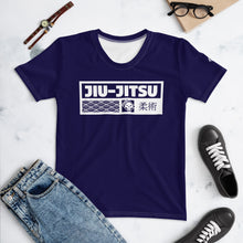 Jiu-Jitsu Women's Rash Guard - Short Sleeve Design for Comfort and Performance - Midnight Blue