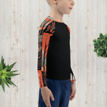 Kid's Boys Deer Forest BJJ Rash Guard: Unleash the Spirit of the Wild Boys Deer Forest Exclusive Kids Long Sleeve Rash Guard